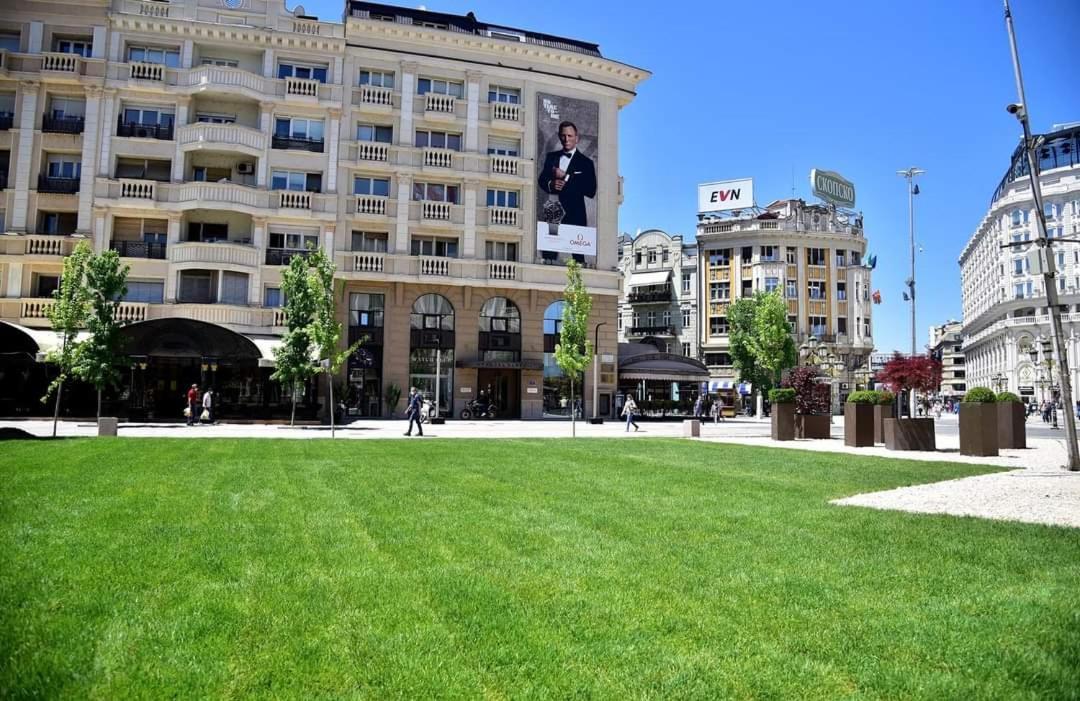 Skopje City Square View Exteriör bild