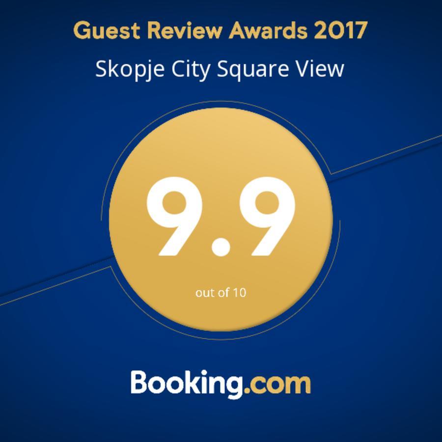 Skopje City Square View Exteriör bild