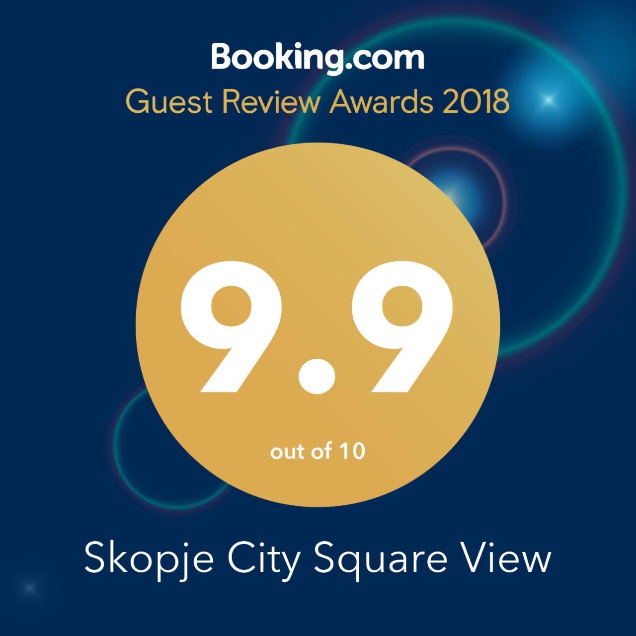 Skopje City Square View Exteriör bild